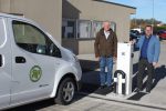 Erste Stromtankstelle / Ladesäule in Betrieb genommen!