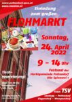 Flohmarkt am kommenden Sonntag – 24. April 2022!