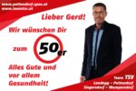 Lieber Gerd - Alles Gute zum 50er!