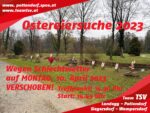 Ostereiersuche im Schlosspark auf MONTAG, 10. April 2023 VERSCHOBEN!
