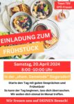 Einladung zum Frühstück in Siegersdorf!