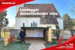 Adventkalender vor der Landegger Kirche …