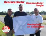 Kreisverkehr Wampersdorfer Straße: Baubeginn 22. September!