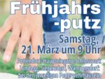 Einladung zum Frühjahrsputz der Marktgemeinde Pottendorf – Samstag, 21. März 2026