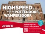 Glasfaser in Pottendorf und Wampersdorf – Einladung zum Infoabend
