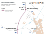 Baustelleninformation ASFiNAG bezüglich der Instandsetzungsmaßnahme auf der A3 Südost Autobahn für das Jahr 2026: