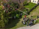 Mai 2026: Händisches Maibaumaufstellen bei strahlendem Sonnenschein!
