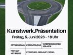 Kunstwerk im Kreisverkehr wird präsentiert!